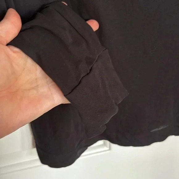 NWOT JAMES PERSE womens Cove Tee in black  size 1 (small) - Picture 4 of 8